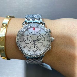 Michele Sidney diamond watch